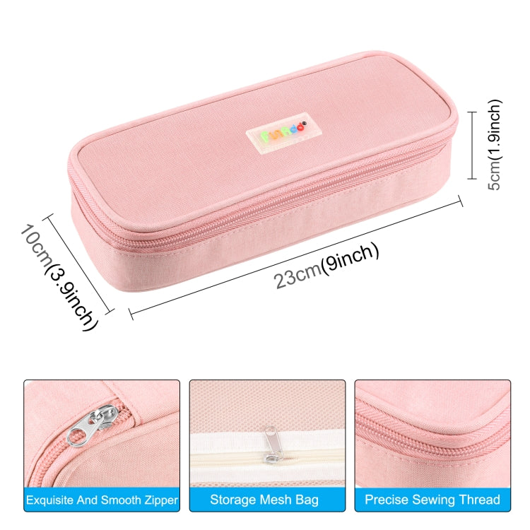 FunAdd Pencil Case Cosmetic Storage Organizer Bag, Size: 235 x 105 x 50mm My Store