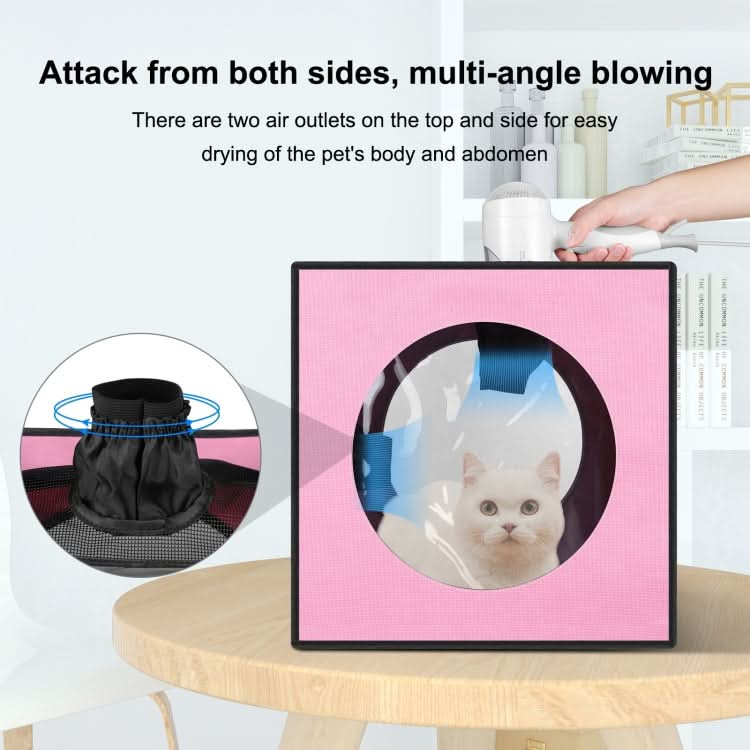 FUNADD Pet Bath Drying Box Portable Folding Dryer Cage, Suitable for Pets up to 5kg - Reluova