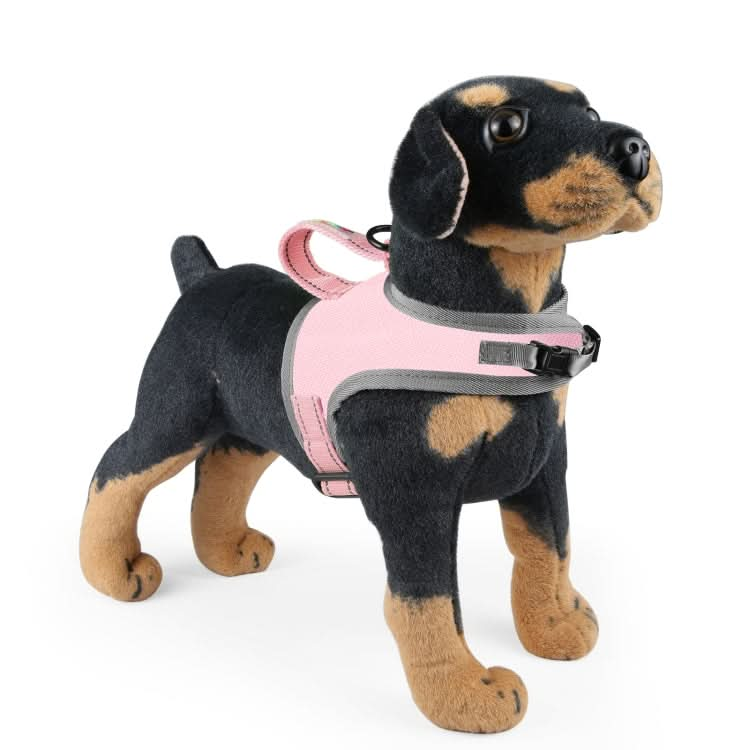 FunAdd Traction Rope Reflective Breathable Nylon Pet Vest Dog Harness, Size: S - Reluova