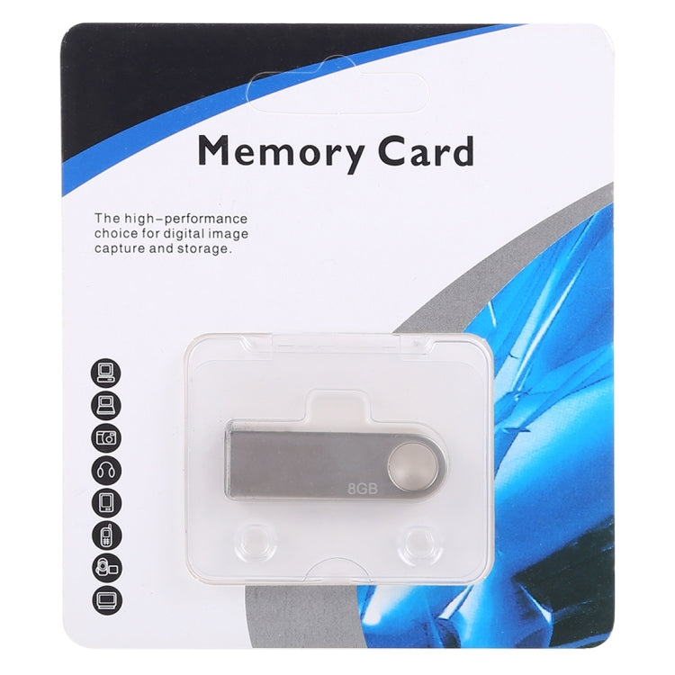 8GB Metal USB 2.0 Flash Disk