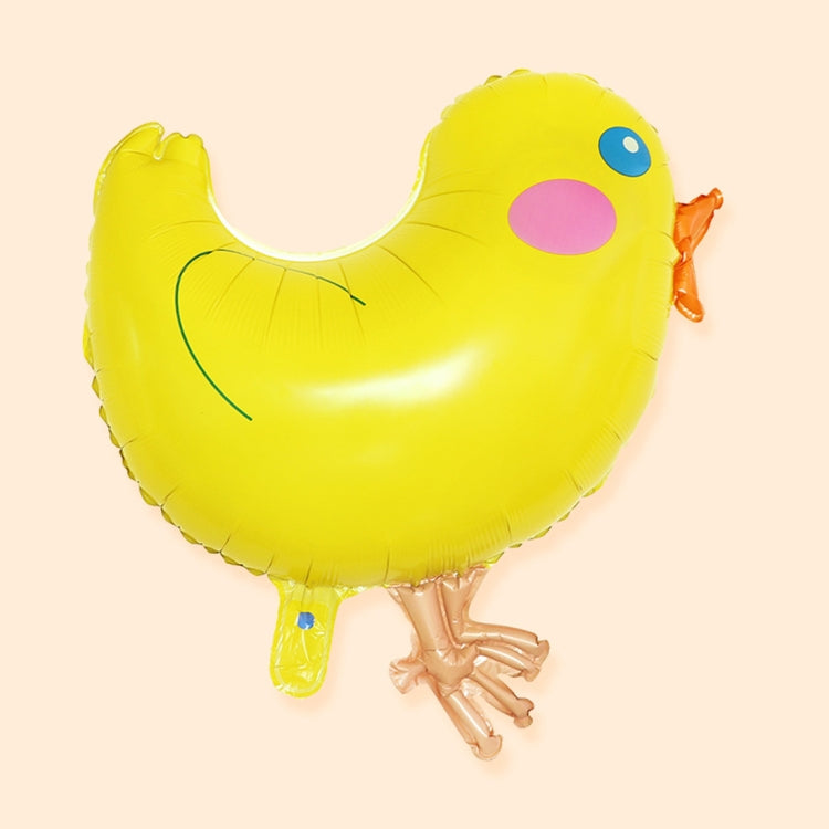 Cartoon Chicken Pattern Easter Holiday Party Animal Ornament Balloons, Random Color Delivery My Store