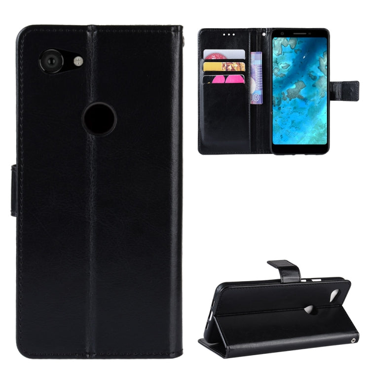 Retro Crazy Horse Texture Horizontal Flip Leather Case for Google Pixel 3XL lite, with Holder & Card Slots & Photo Frame My Store