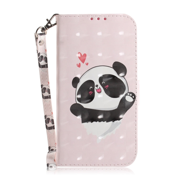 3D Painting Love Bear Pattern Coloured Drawing Horizontal Flip Leather Case for Google Pixel 3a XL, with Holder & Card Slots & Wallet-Reluova