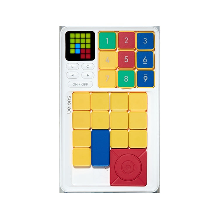 beiens Intelligent Huarong Road Magnetic Slide Puzzle Children Building Block Toys Reluova