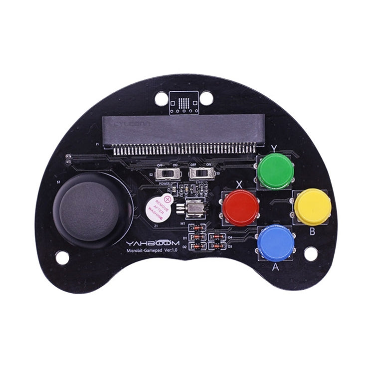 Yahboom Microbit  Basic Game Handle Board, Compatible with Micro:bit V2/1.5 Board, without Micro:bit V2/1.5 Board