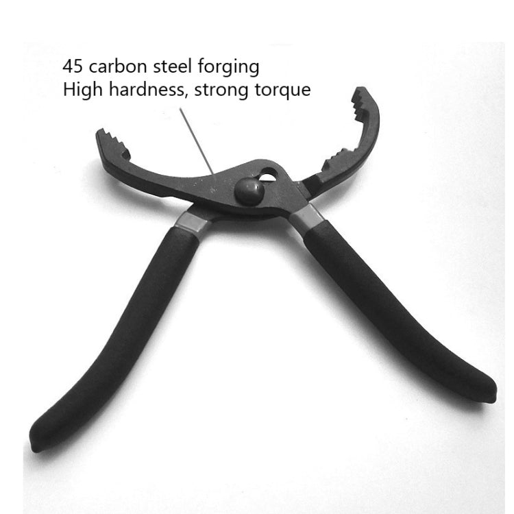 12 Inch Car Repairing Oil Filter Wrench Plier Disassembly Dedicated Clamp Filter Grease Wrench Special Tools