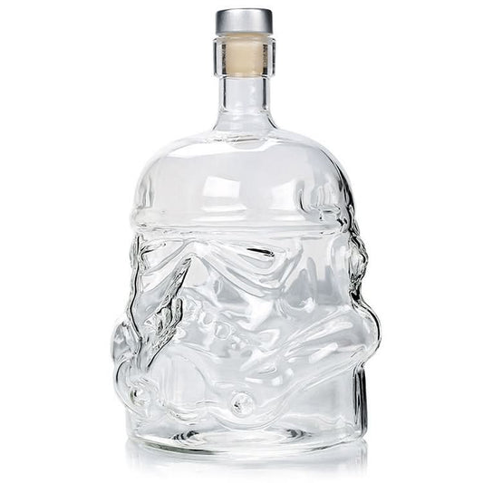 Glass Bottle Wine Pot Decanter Transparent Crystal Vodka Flagon Gift, Capacity: 650ml - Reluova