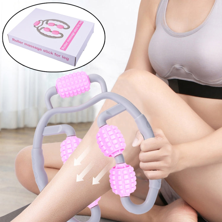 5-wheel Ring Roller Leg Massager, Specifications: Boxed