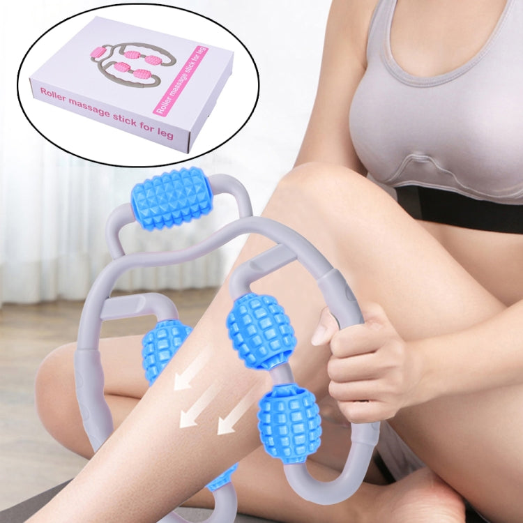 5-wheel Ring Roller Leg Massager, Specifications: Boxed