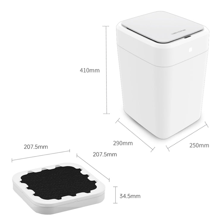 WK U01 Smart Trash Can, Capacity: 17L