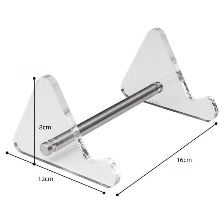 YX003-1 Single Layer Transparent Acrylic Detachable Keyboard Stand