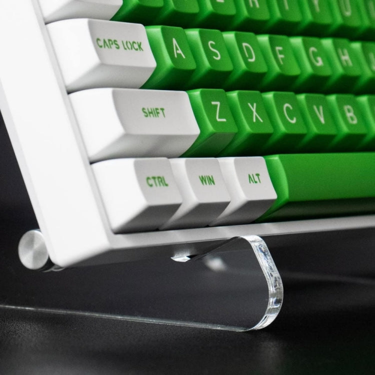 YX003-1 Single Layer Transparent Acrylic Detachable Keyboard Stand