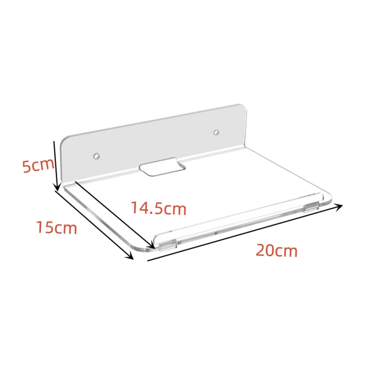 YX005 2 / Pack Acrylic Wall Hanger Holder