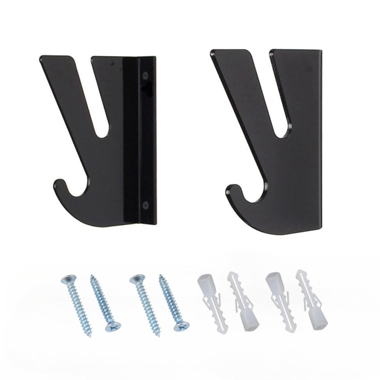 YX008 1 Pair Four-Wheel Skateboard Wall Mount Bracket