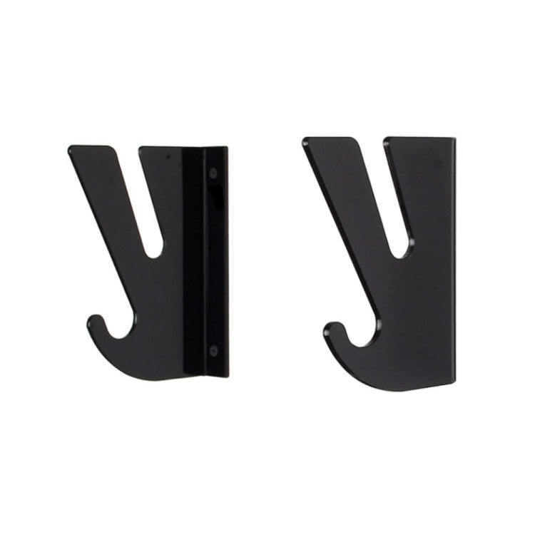 YX008 1 Pair Four-Wheel Skateboard Wall Mount Bracket Reluova