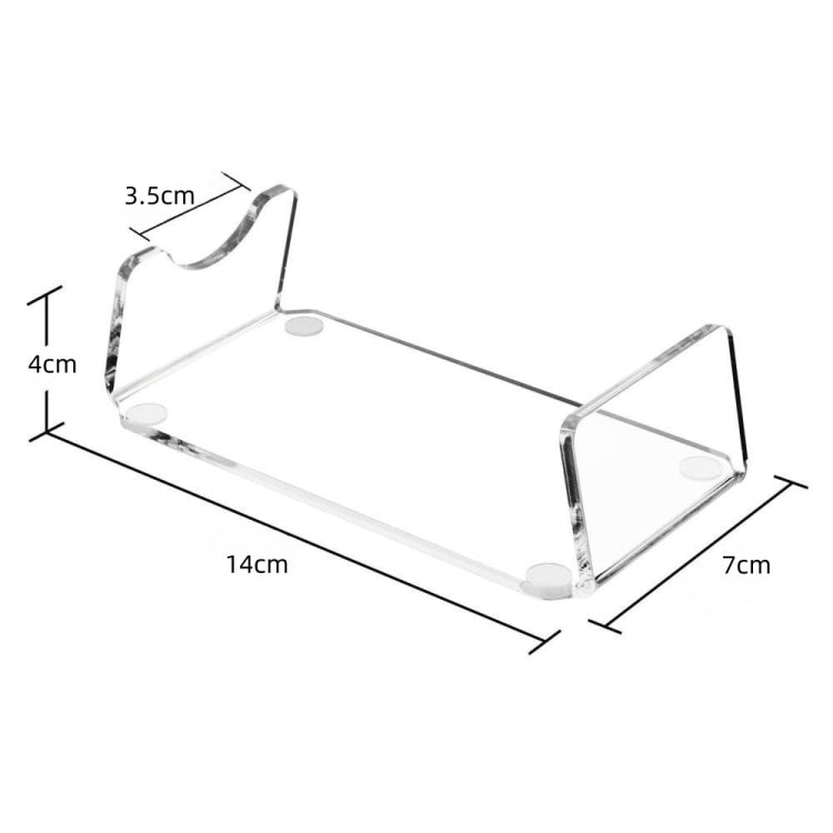 YX009 Transparent Acrylic Lightsaber Display Stand My Store