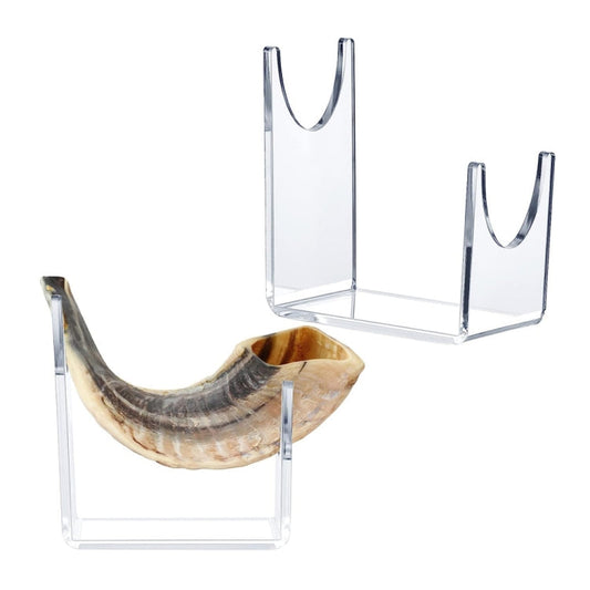 YX010 2 / Pack Transparent Acrylic Horn Display Stand