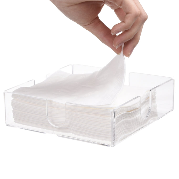 YX011 Transparent Acrylic Napkin Stand My Store