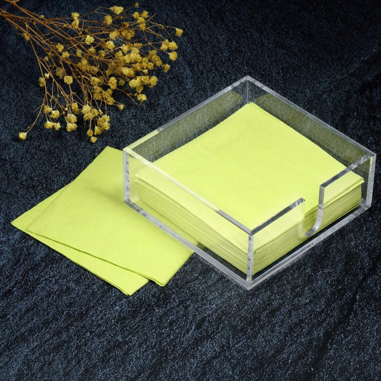 YX011 Transparent Acrylic Napkin Stand