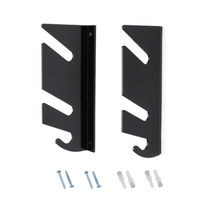 YX018 1 Pair Four-Wheel Skateboard Wall Mount Bracket Reluova