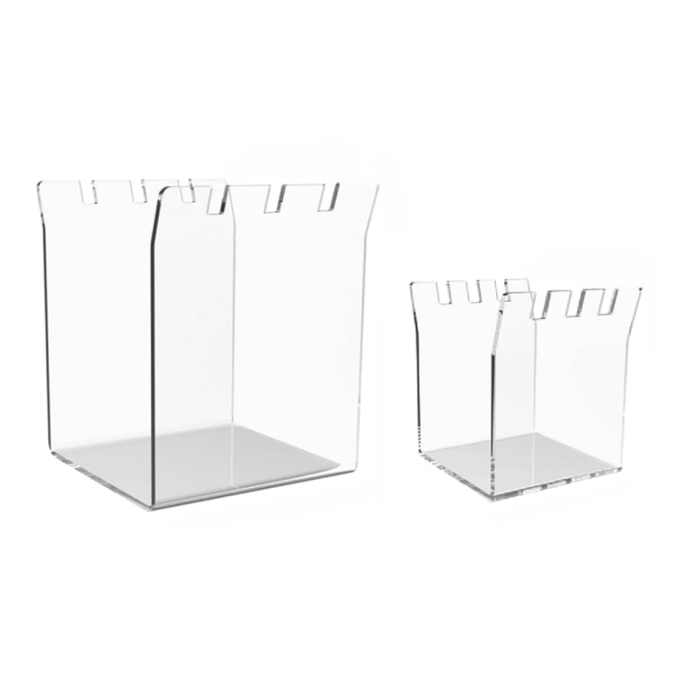 YX019-3 2 in 1 Acrylic Ziplock Bag Stand