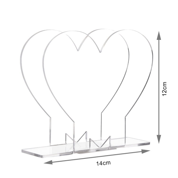 YX012 Transparent Acrylic Table Paper Towel Organizer My Store