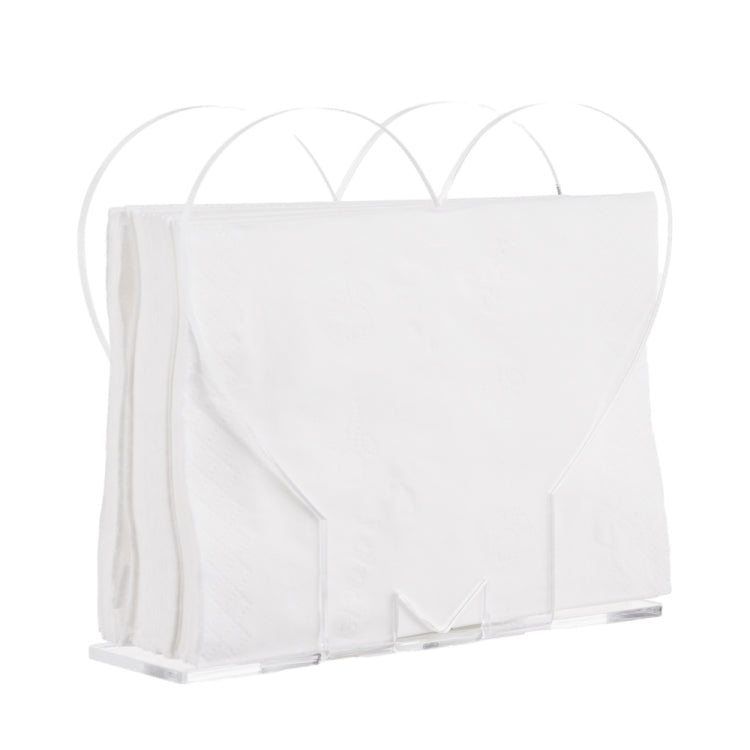 YX012 Transparent Acrylic Table Paper Towel Organizer My Store