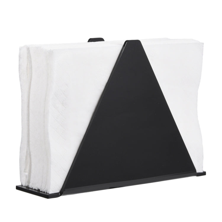 YX014-1 Acrylic Triangular Table Paper Towel Organizer