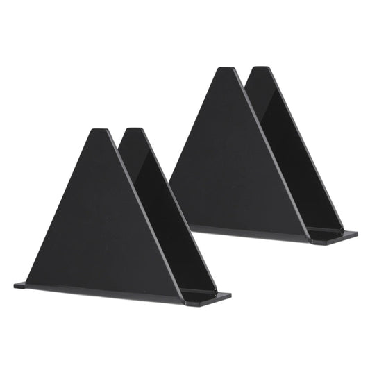 2pcs YX014-2 Acrylic Triangular Table Paper Towel Organizer My Store