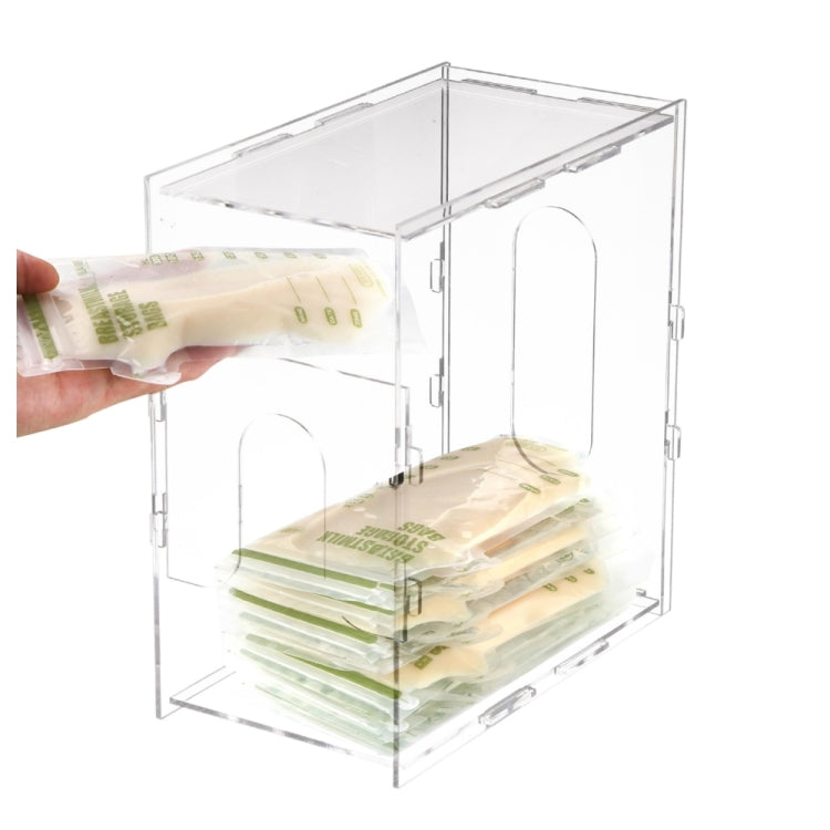 YX020 Dairy Acrylic Storage Box Breast Milk Storage Box My Store