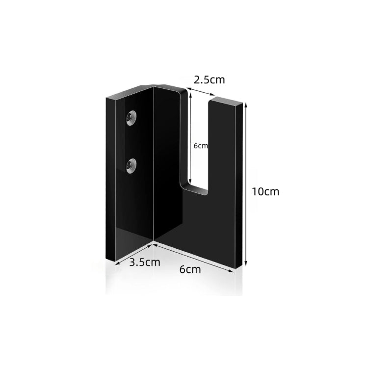 1 Pair YX028-1 Skateboard Wall-Mounted Display Holder