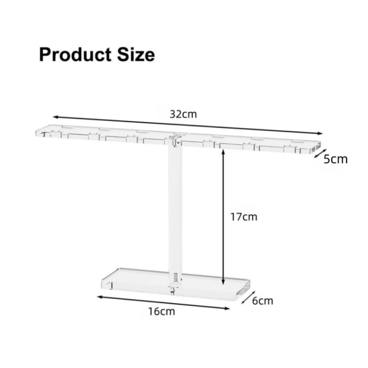 YX045 Acrylic Glasses Desktop Storage Display Stand My Store