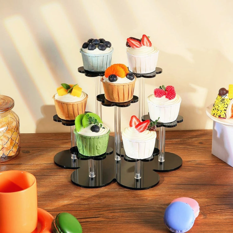 YX046 Acrylic Figure Display Stand Cupcake Cosmetics Display Stand