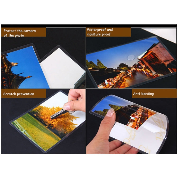 100pcs / Pack A4 5.5c Thickness Clear Laminating Film