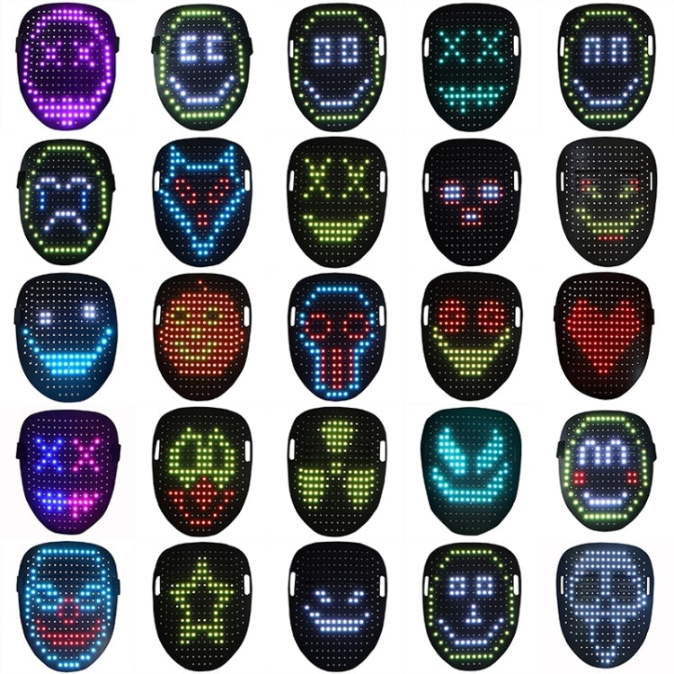 Halloween Festival Party Gesture Sensing LED Luminescence Mask