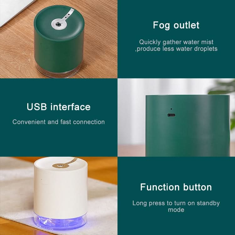 USB Smart Induction Ultrasonic Spray Humidifier with LED Indicator Reluova