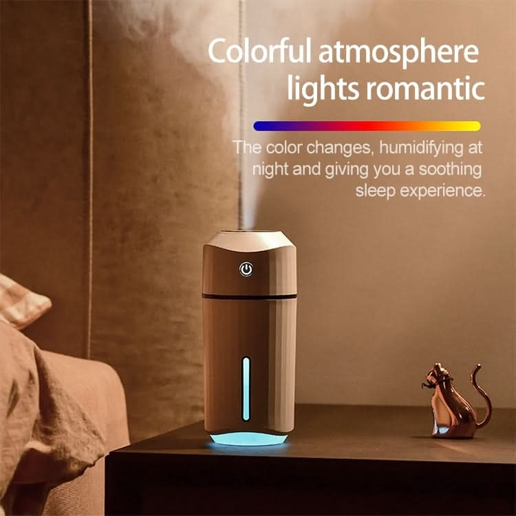 Large Capacity 320ml LED Automatic Humidifier Sprayer, Battery Version Reluova