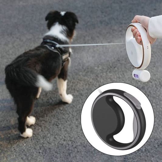 S62 Small and Medium Dog with Light Automatic Retractable Dog Leash, Length: 3m - Reluova