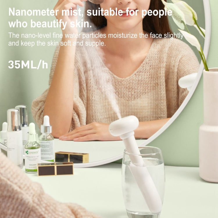 Original Xiaomi JISULIFE Portable Desktop USB Mini Silent Doughnut Humidifier,Upgraded Version Reluova