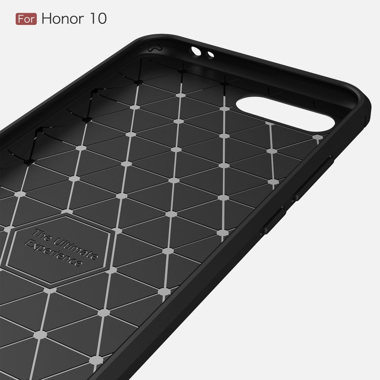 Brushed Texture Carbon Fiber Shockproof TPU Case for Huawei Honor 10 My Store