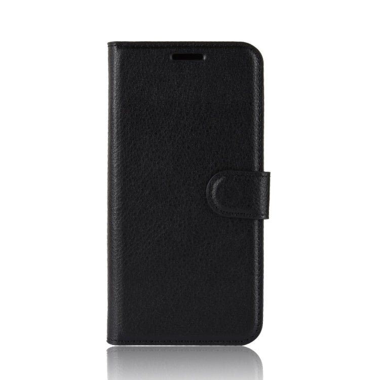 Litchi Texture Horizontal Flip Leather Case for Huawei Honor View 20, with Wallet & Holder & Card Slots