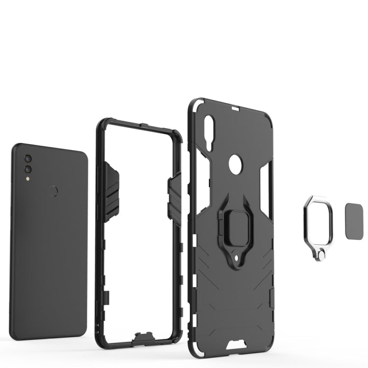 PC + TPU Shockproof Protective Case for Huawei Honor Note 10, with Magnetic Ring Holder My Store