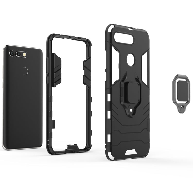 PC + TPU Shockproof Protective Case for Huawei Honor View 20, with Magnetic Ring Holder My Store