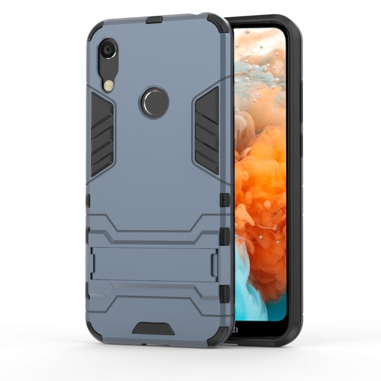 Shockproof PC + TPU Case for Huawei Y6 (2019), with Holder My Store