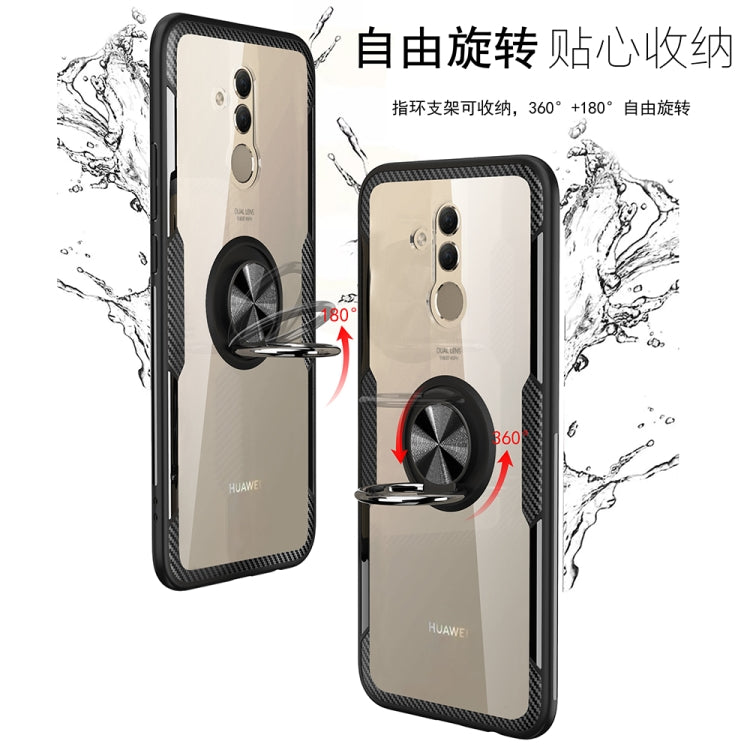 Scratchproof TPU + Acrylic Ring Bracket Protective Case for Huawei Mate 20 Lite My Store