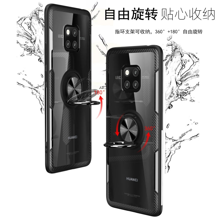 Scratchproof TPU + Acrylic Ring Bracket Protective Case for Huawei Mate 20 Pro My Store