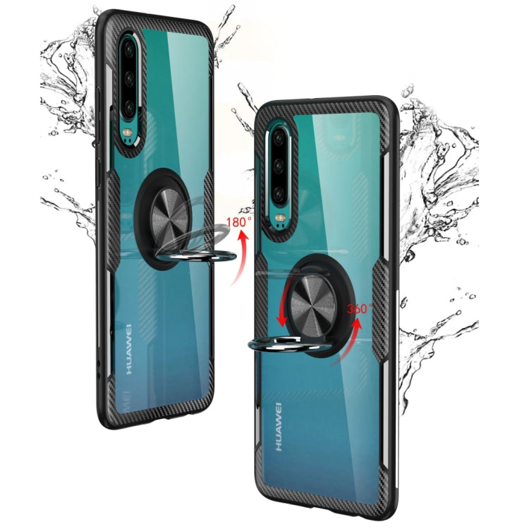 Scratchproof TPU + Acrylic Ring Bracket Protective Case for Huawei P30 My Store