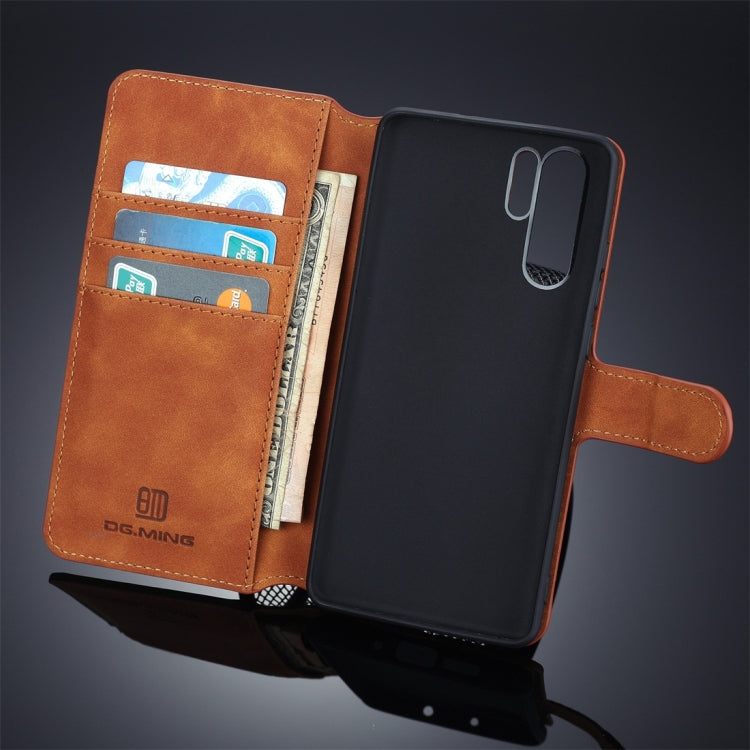 DG.MING Retro Oil Side Horizontal Flip Protective Case for Huawei P30 Pro, with Holder & Card Slots & Wallet My Store