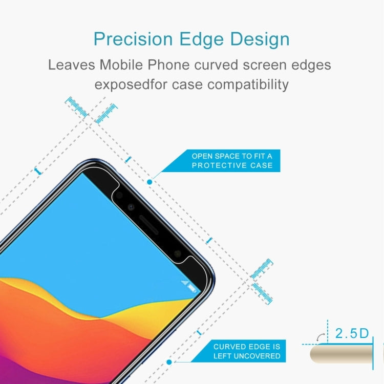 2 PCS 0.26mm 9H 2.5D Tempered Glass Film for Huawei Honor 7A-Reluova