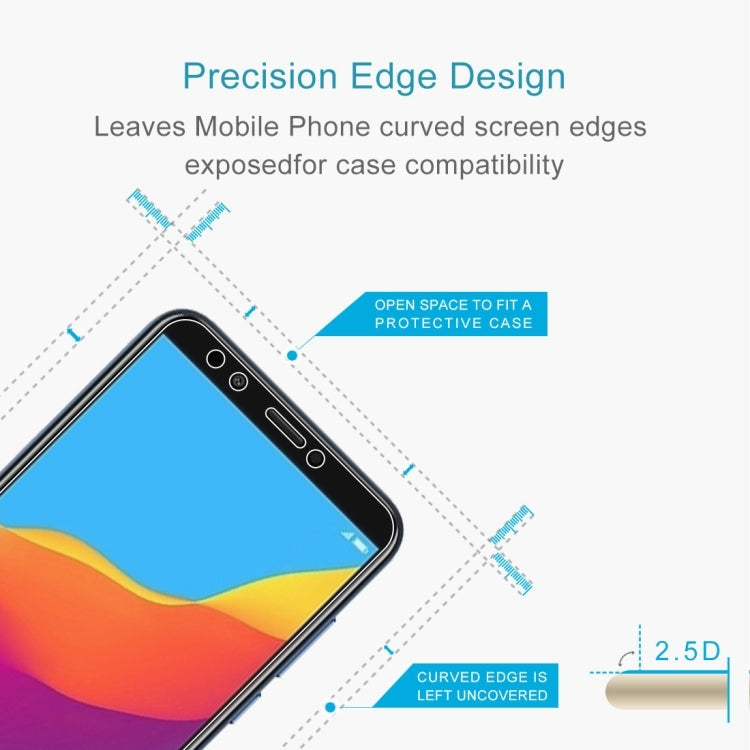 10 PCS 0.26mm 9H 2.5D Tempered Glass Film for Huawei Honor Play 7C